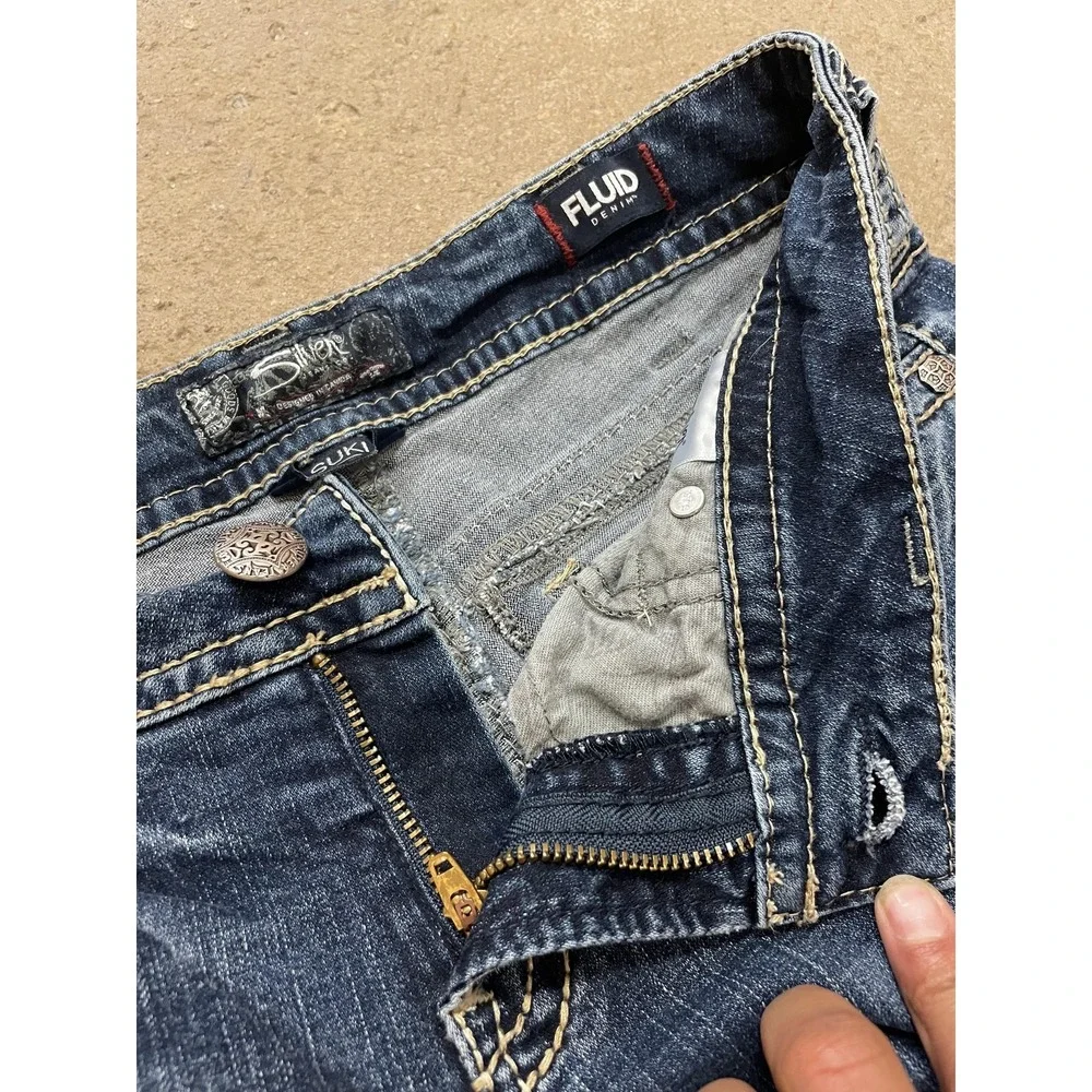 Silver Jeans Co. Jeans Womens 30x31 Medium Wash Suki Mid Slim Boot Stretch Denim
